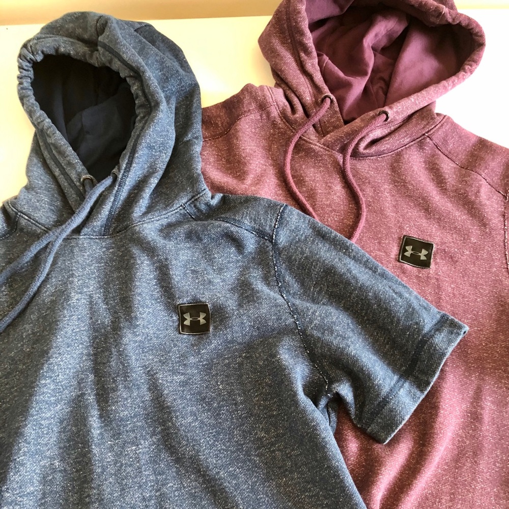 Set of Under Armour Short Sleeve Hoodies